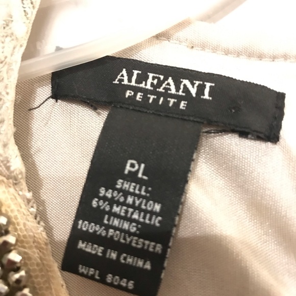 ALFANI Gold dress for events - Picture 3 of 3